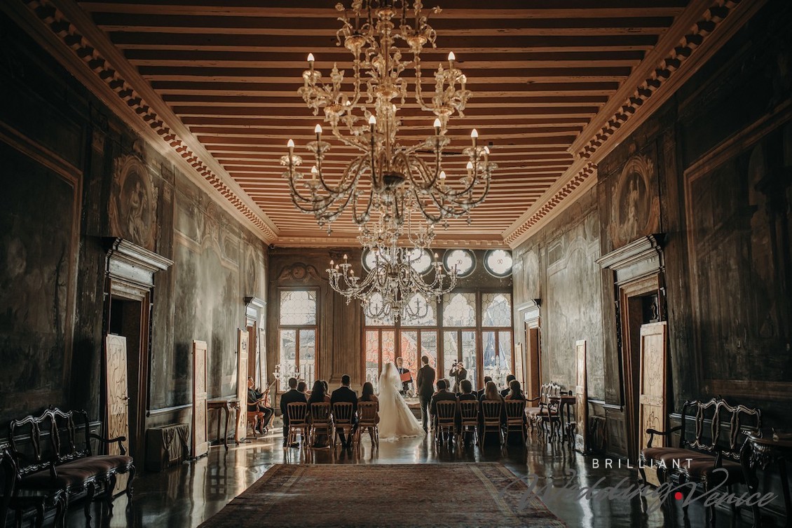 003a Sognate un matrimonio in un palazzo sul Canal Grande a Venezia 