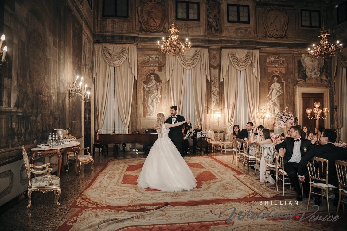 004a Sognate un matrimonio in un palazzo sul Canal Grande a Venezia 