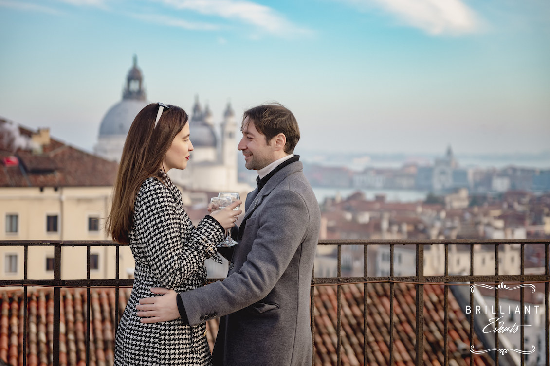 Terrazza panoramica Venezia per la tua proposta di matrimonio