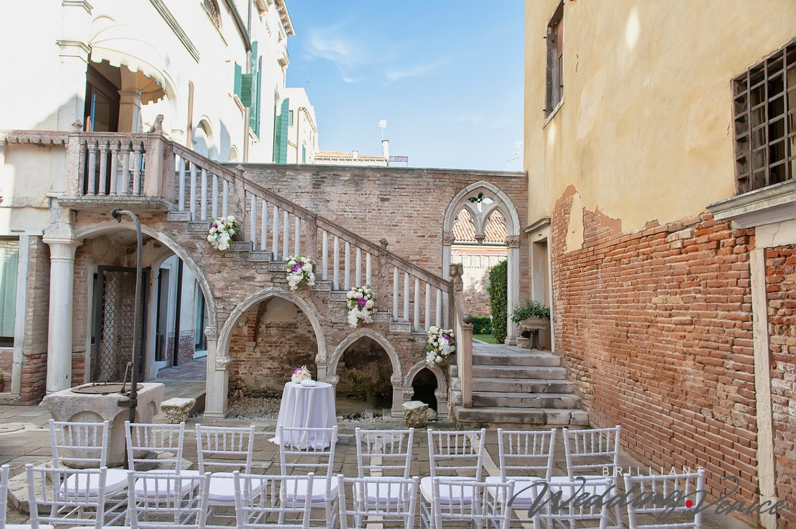 Matrimonio a Venezia in un palazzo storico veneziano